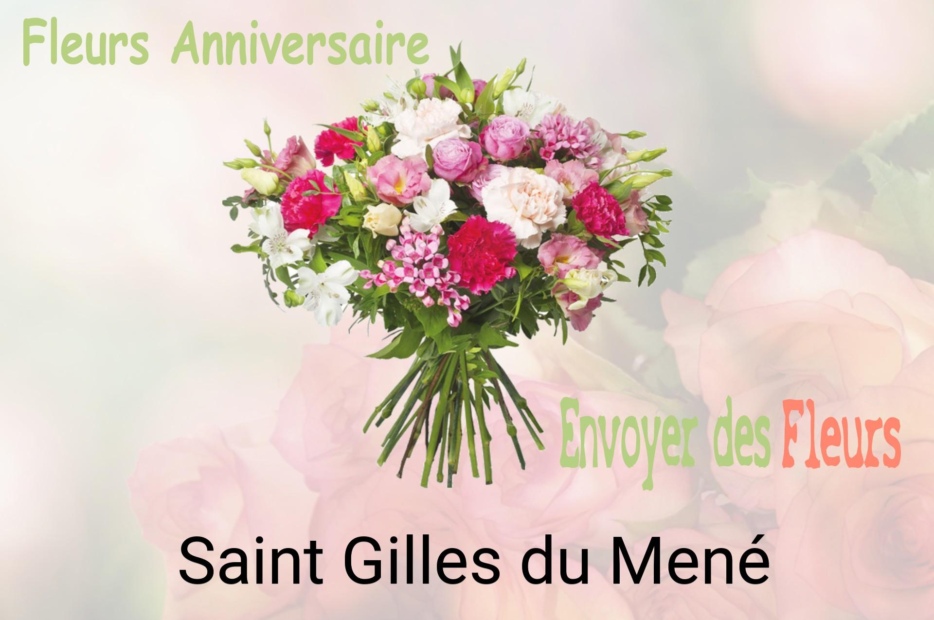 Bouquet de fleurs d’anniversaire livré à Saint-Gilles-du-Mené