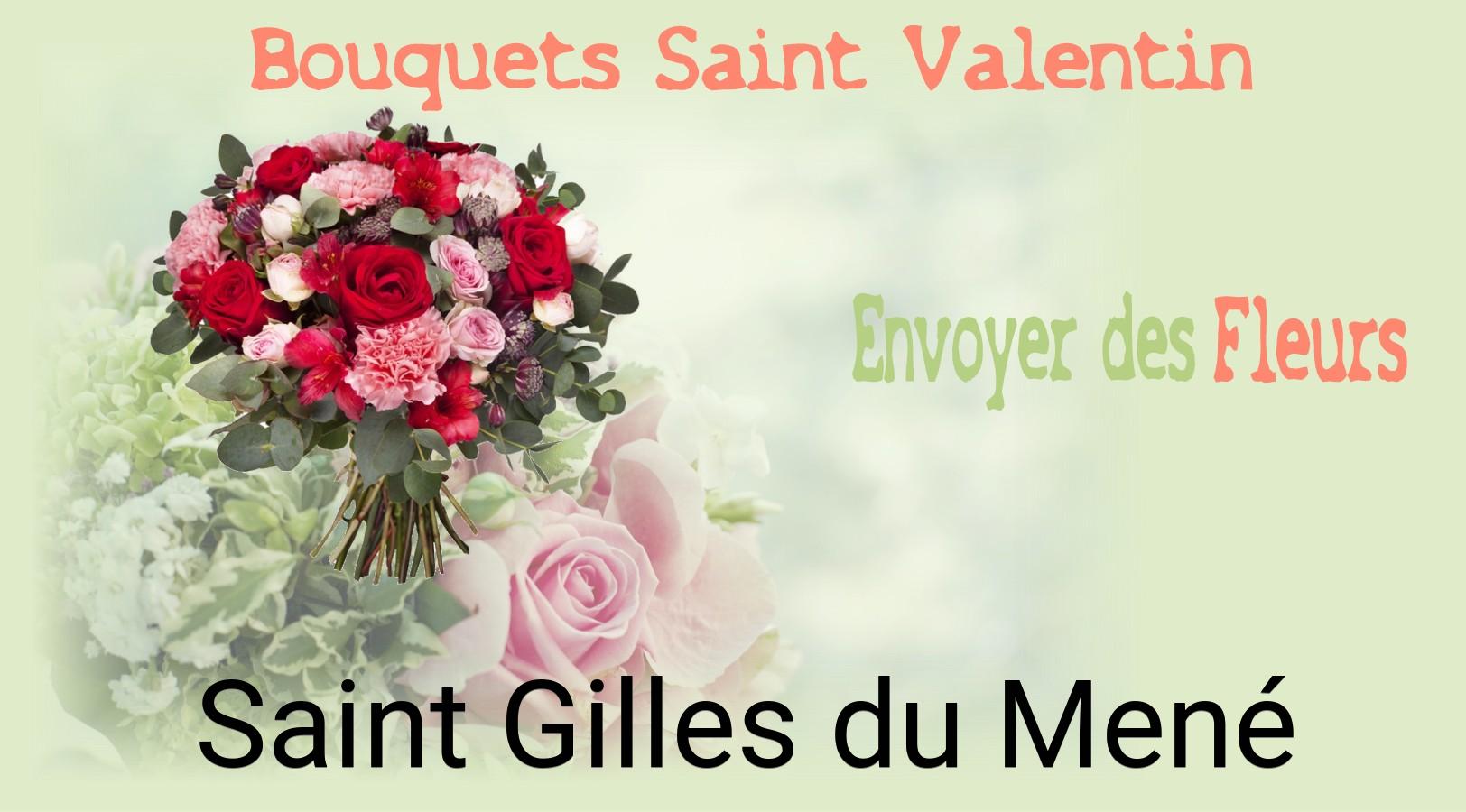 Roses de Saint-Valentin livrées à Saint-Gilles-du-Mené