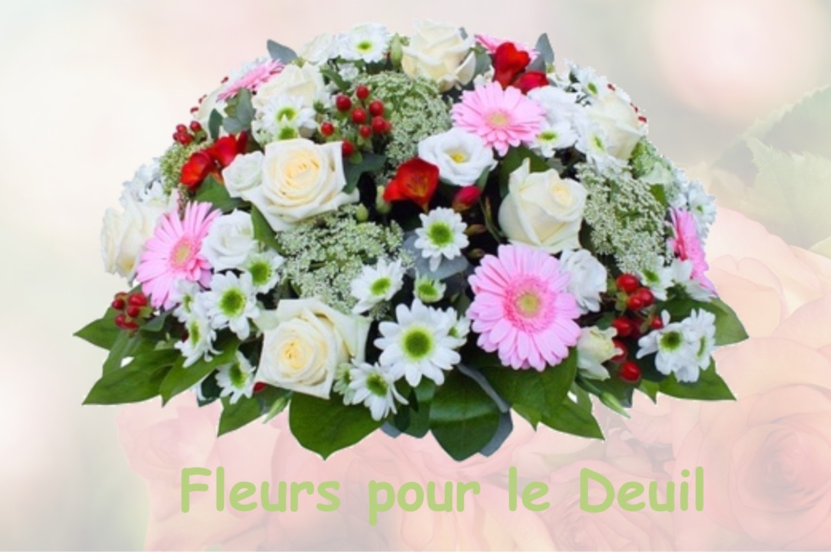 fleurs deuil SAINT-GILLES-DU-MENE